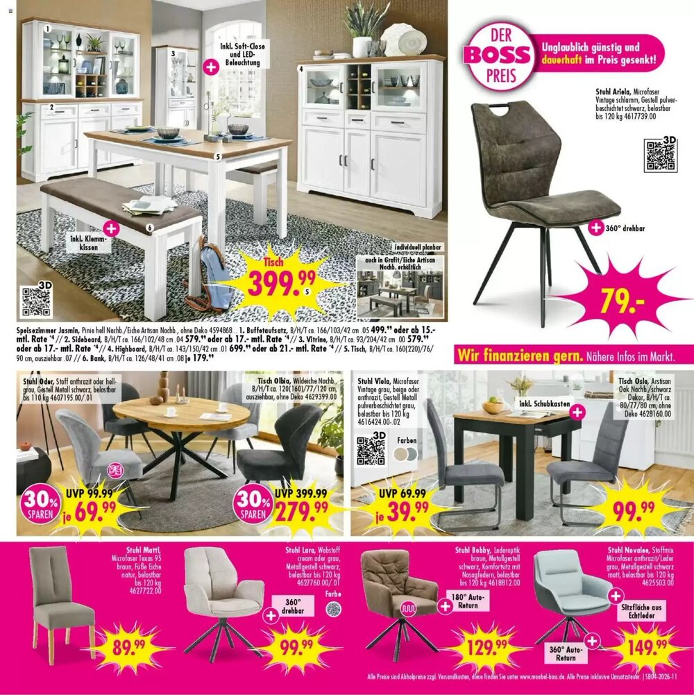 Möbel Boss Prospekt (ab 17.01.2026) zum Blättern - Seite 11