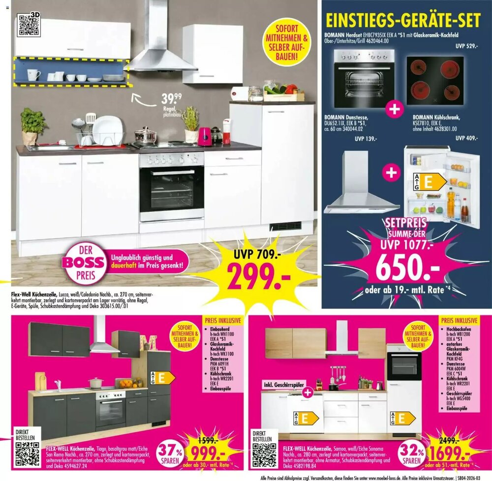 Möbel Boss Prospekt (ab 17.01.2026) zum Blättern - Seite 3