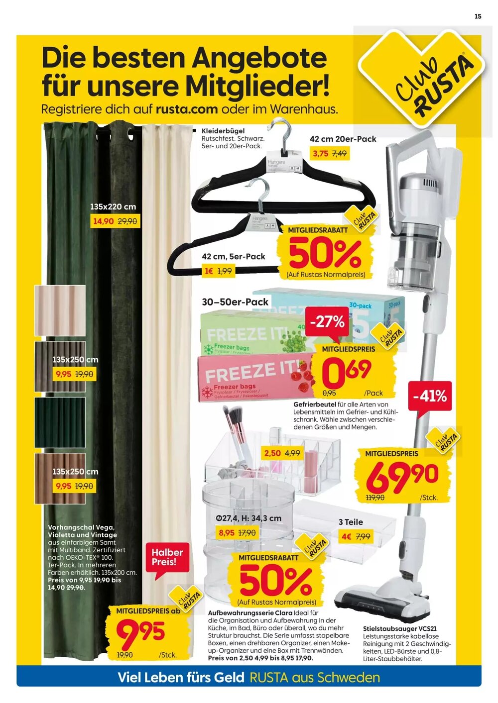 Rusta Prospekt (ab 17.01.2026) zum Blättern - Seite 15