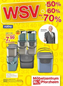 Möbelzentrum Pforzheim Prospekt (ab 17.01.2026) zum Blättern - Seite 1