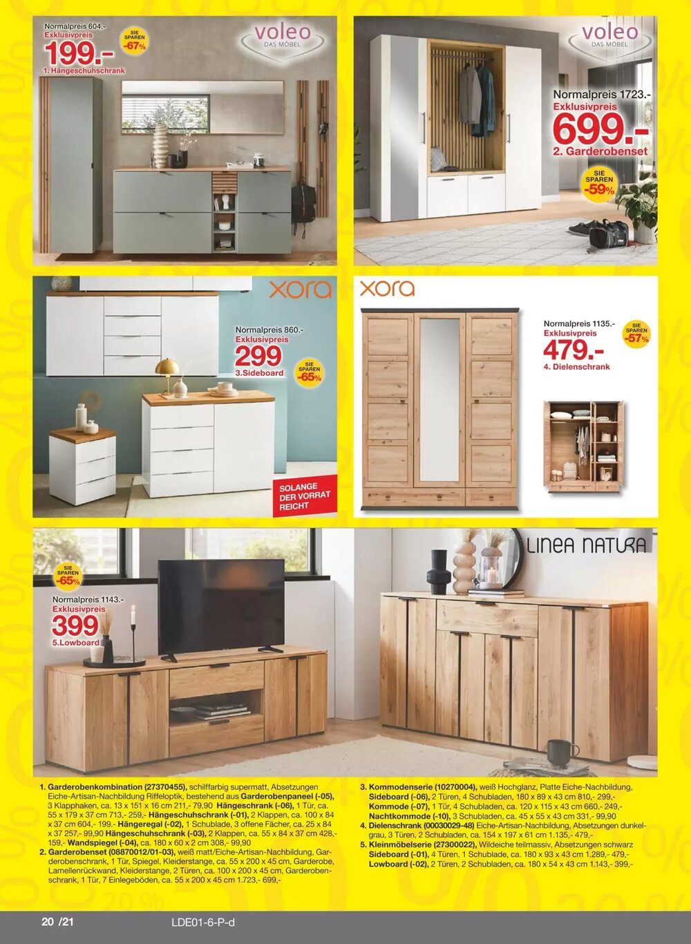 Möbelzentrum Pforzheim Prospekt (ab 17.01.2026) zum Blättern - Seite 20