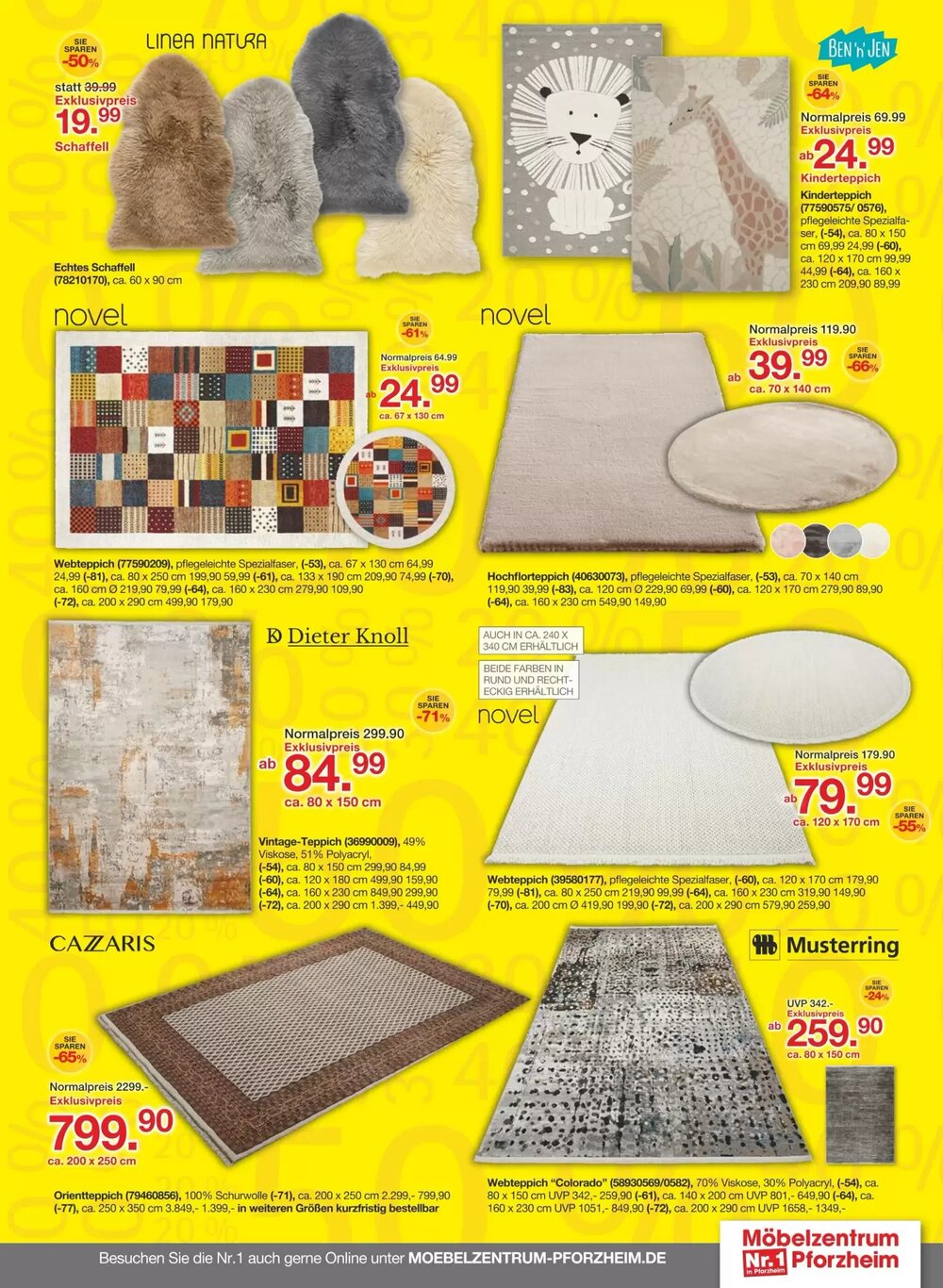 Möbelzentrum Pforzheim Prospekt (ab 17.01.2026) zum Blättern - Seite 7