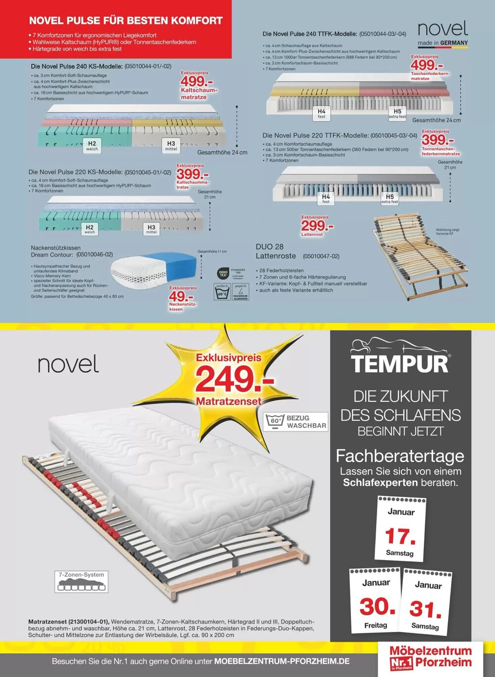 Möbelzentrum Pforzheim Prospekt (ab 17.01.2026) zum Blättern - Seite 9