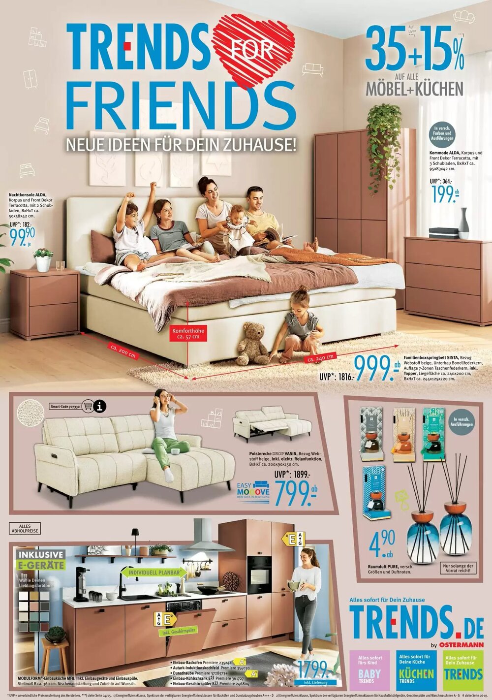 Trends Möbel Prospekt (ab 17.01.2026) zum Blättern - Seite 1