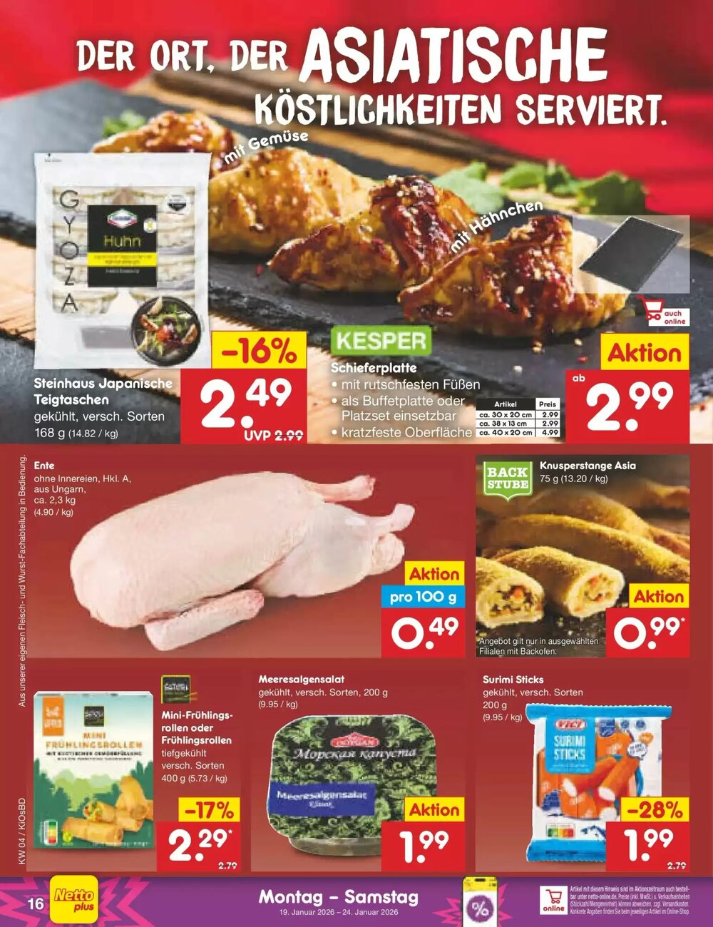 Netto Marken-Discount Prospekt (ab 18.01.2026) zum Blättern - Seite 20
