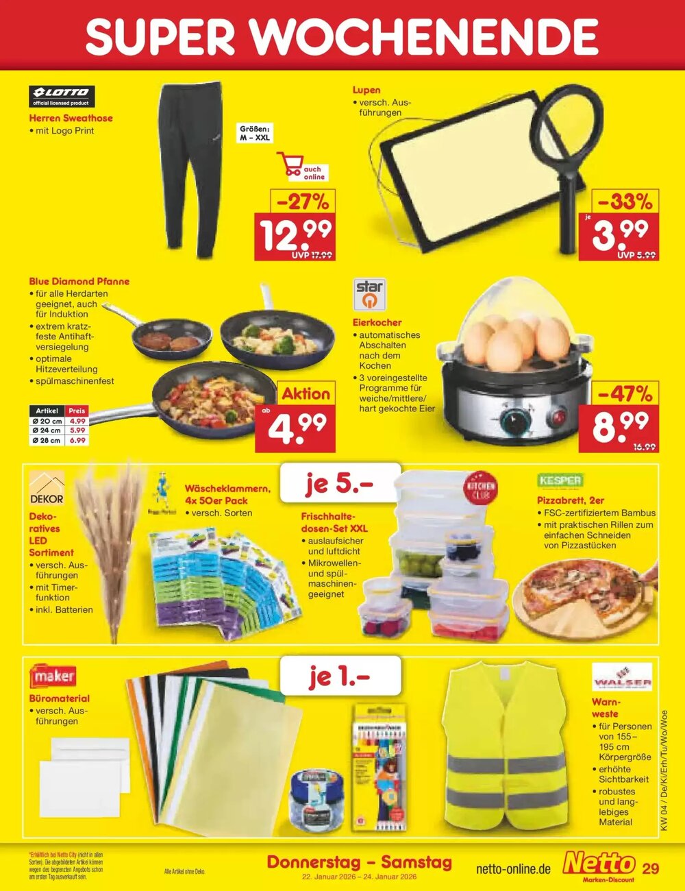 Netto Marken-Discount Prospekt (ab 18.01.2026) zum Blättern - Seite 43