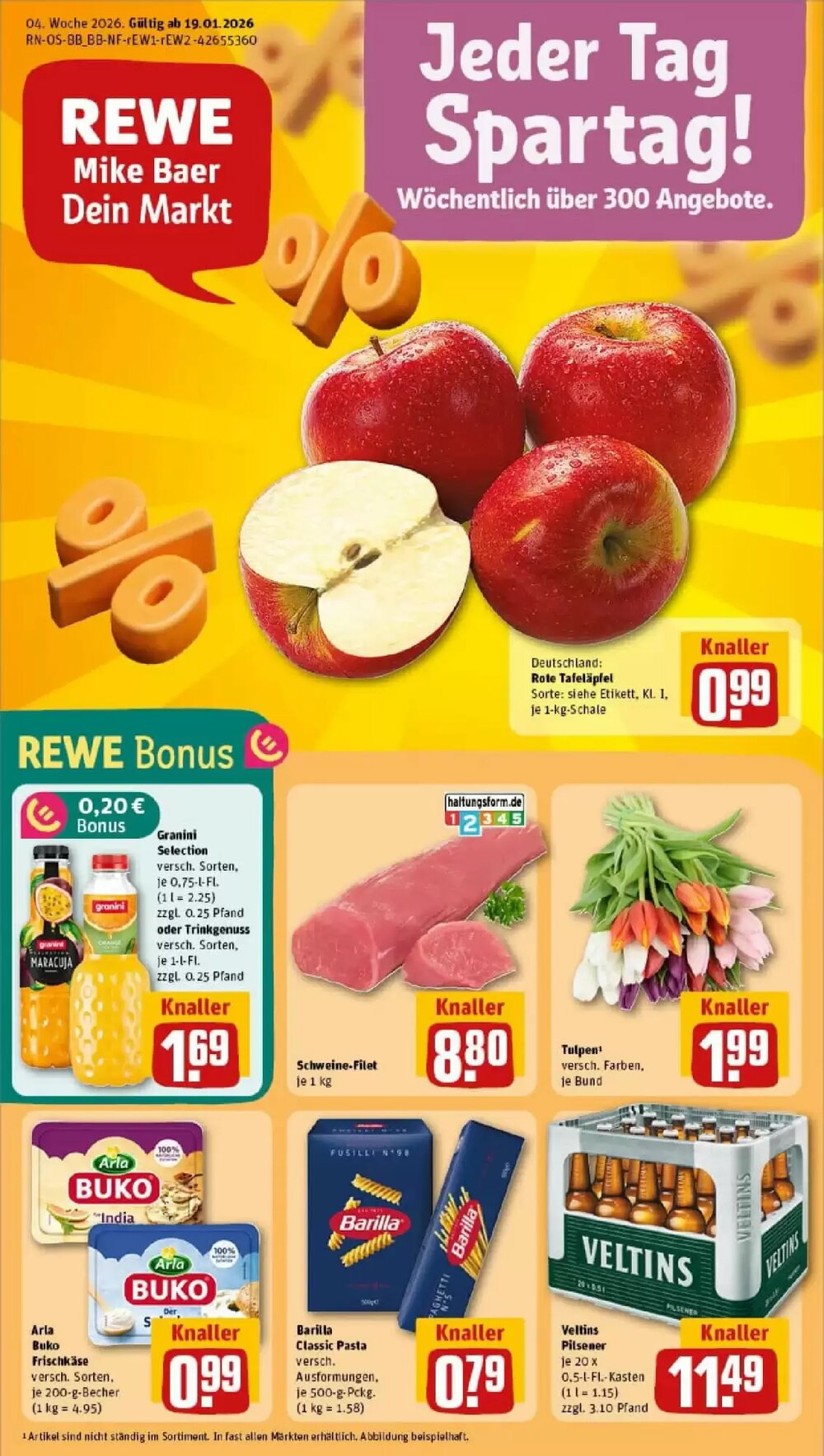 REWE Prospekt (ab 18.01.2026) zum Blättern - Seite 1