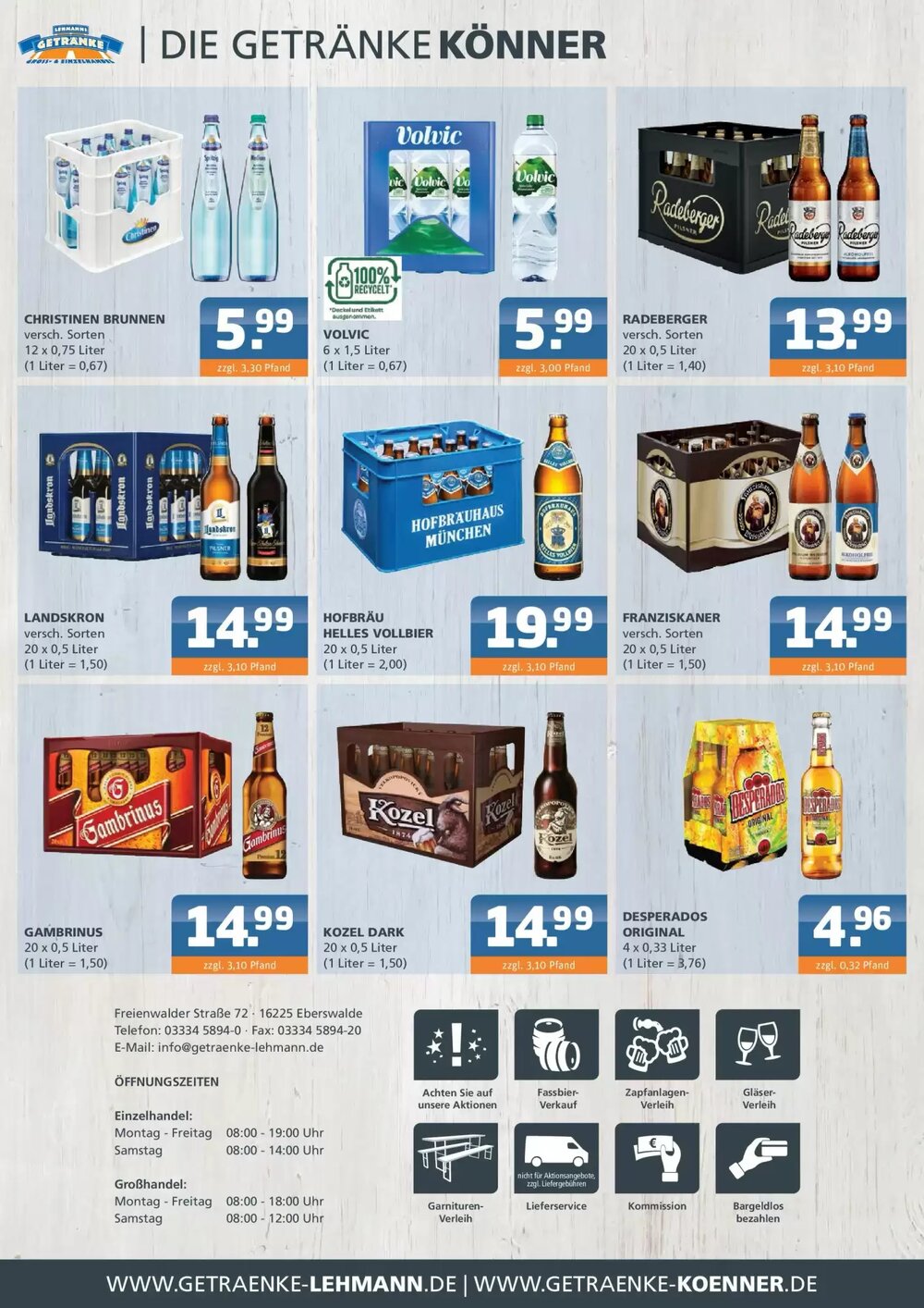 Getränke Lehmann Prospekt (ab 18.01.2026) zum Blättern - Seite 3