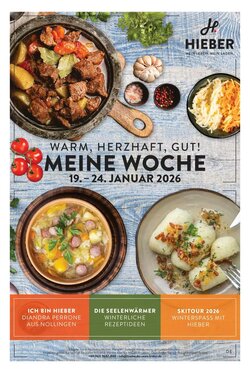 Hieber's Frische Center Prospekt (ab 18.01.2026) zum Blättern