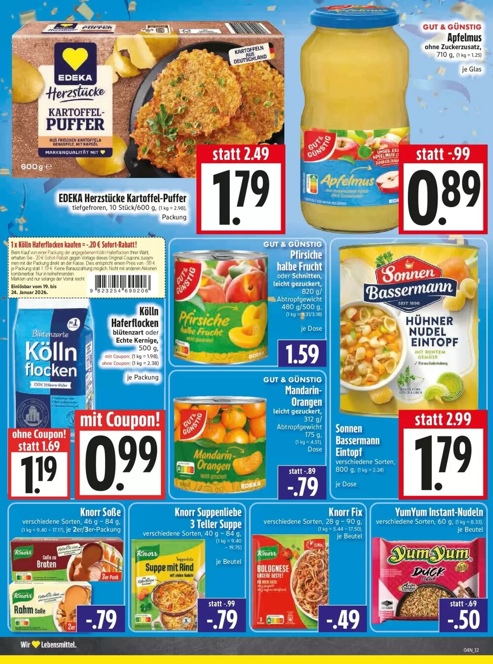 EDEKA Hahner Prospekt (ab 18.01.2026) zum Blättern - Seite 14