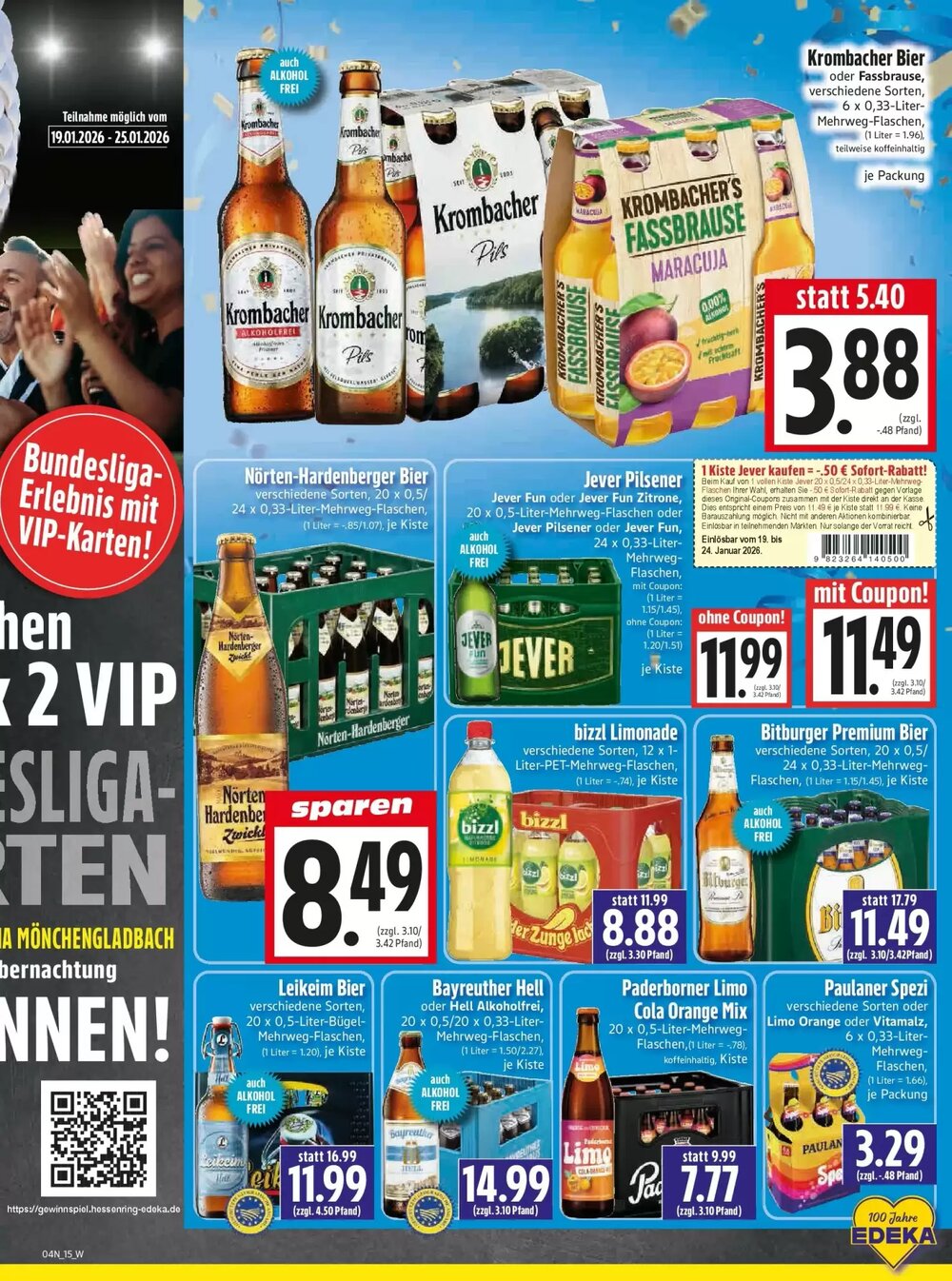 EDEKA Hahner Prospekt (ab 18.01.2026) zum Blättern - Seite 17