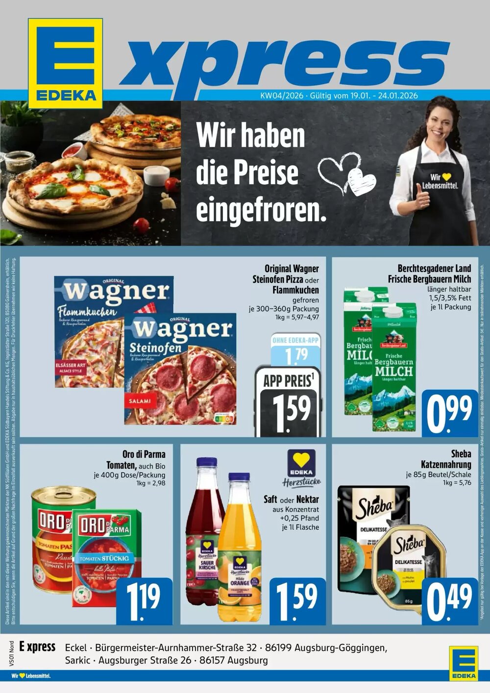 Edeka Xpress Prospekt (ab 18.01.2026) zum Blättern - Seite 1