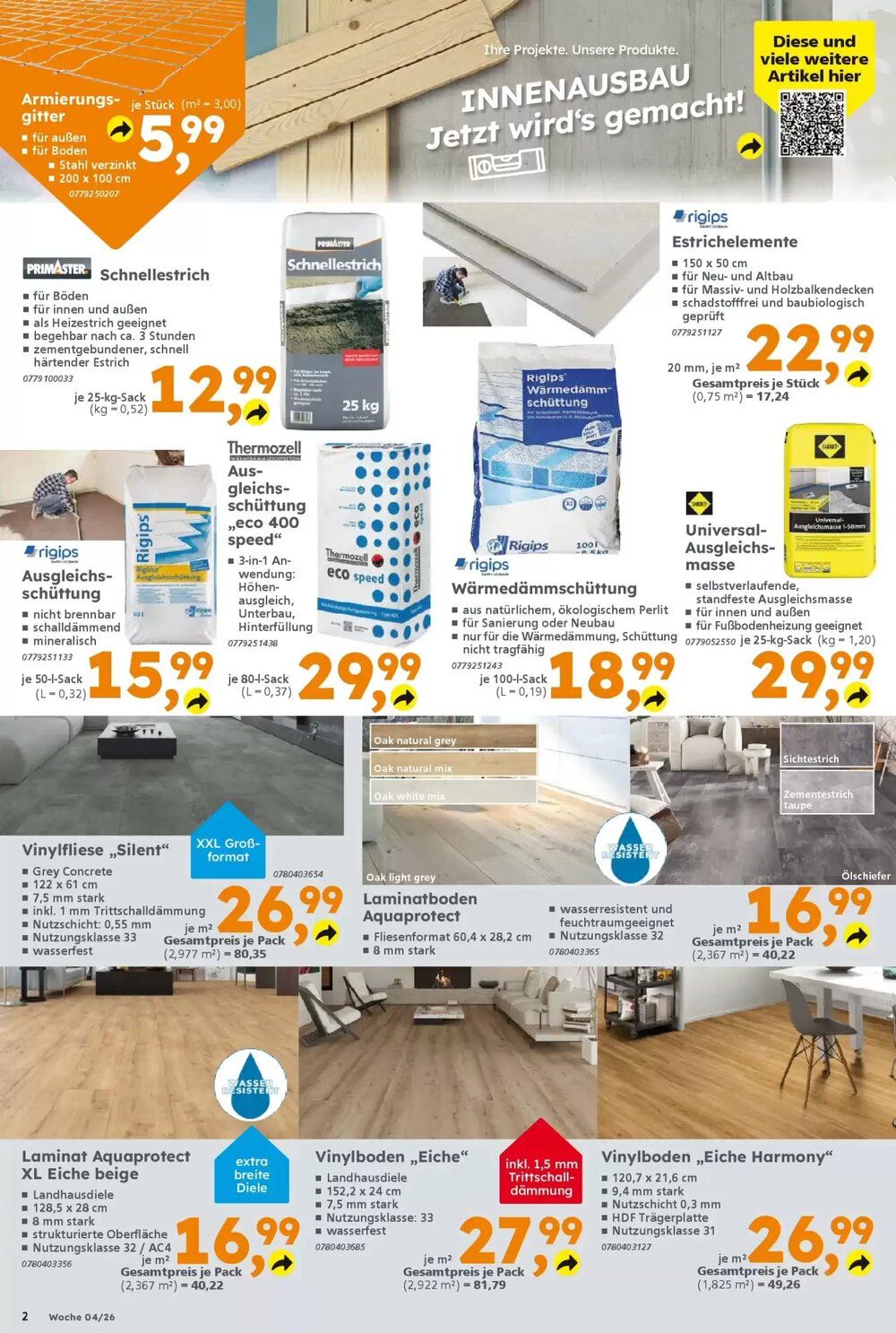 Globus Baumarkt Prospekt (ab 18.01.2026) zum Blättern - Seite 2