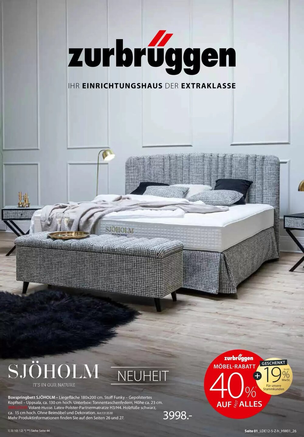 Zurbrüggen Prospekt (ab 18.01.2026) zum Blättern - Seite 1