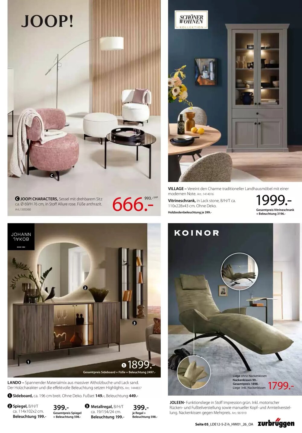 Zurbrüggen Prospekt (ab 18.01.2026) zum Blättern - Seite 9