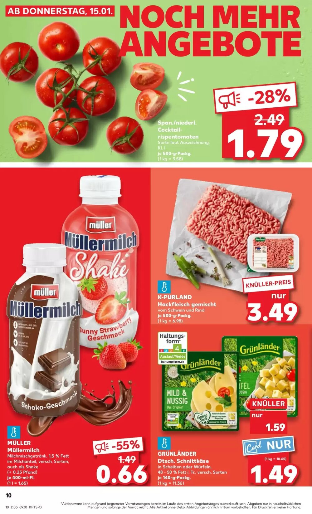 Kaufland Prospekt (ab 18.01.2026) zum Blättern - Seite 10
