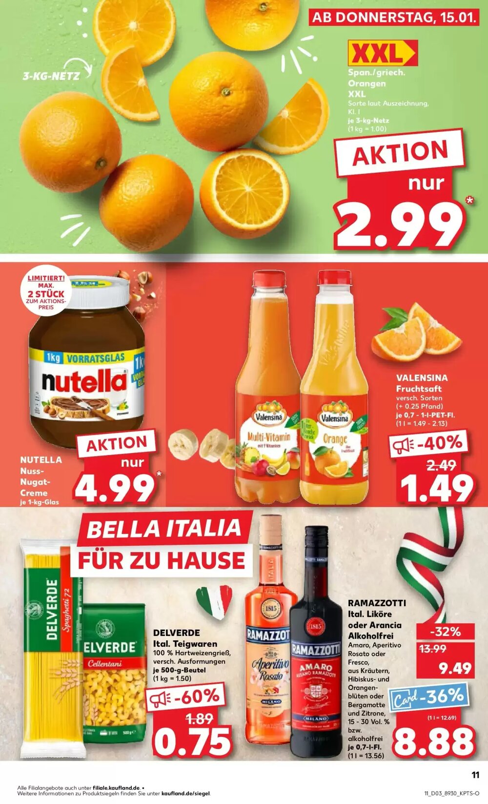Kaufland Prospekt (ab 18.01.2026) zum Blättern - Seite 11