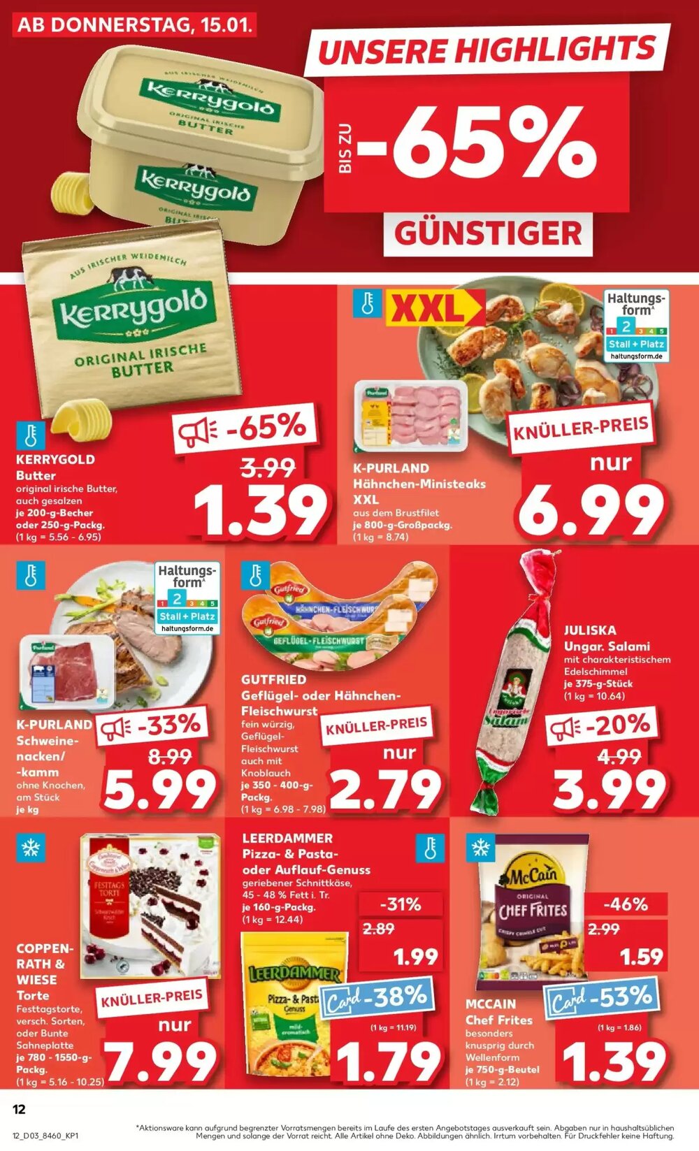 Kaufland Prospekt (ab 18.01.2026) zum Blättern - Seite 12
