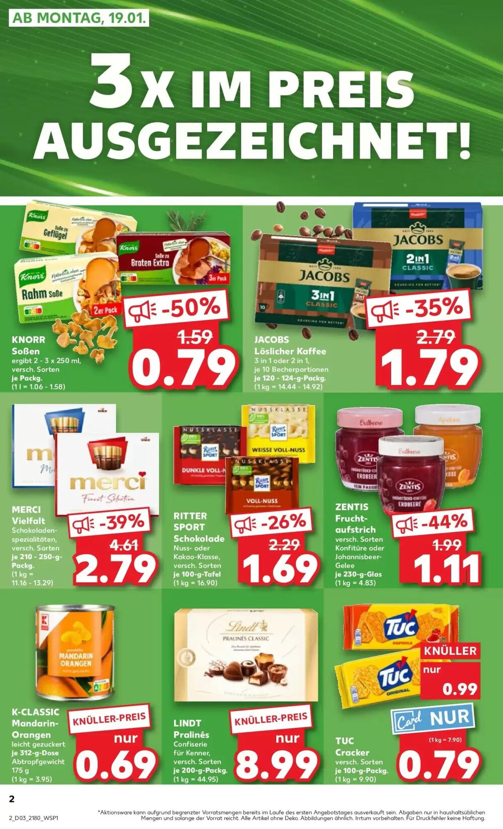 Kaufland Prospekt (ab 18.01.2026) zum Blättern - Seite 2