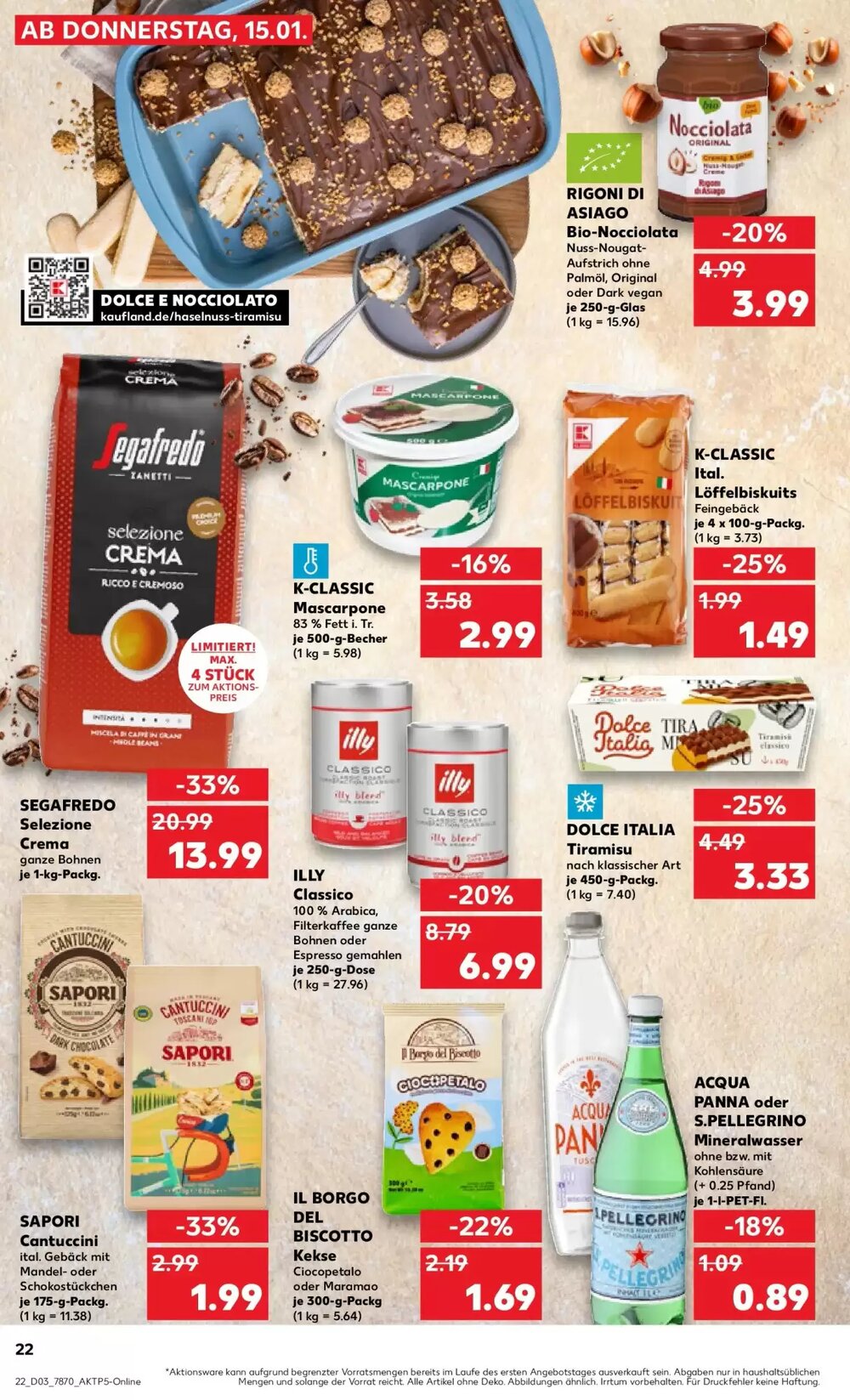 Kaufland Prospekt (ab 18.01.2026) zum Blättern - Seite 22