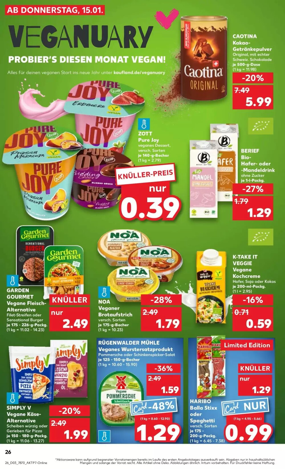 Kaufland Prospekt (ab 18.01.2026) zum Blättern - Seite 26