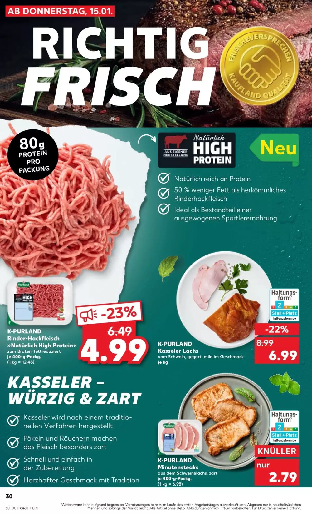 Kaufland Prospekt (ab 18.01.2026) zum Blättern - Seite 30