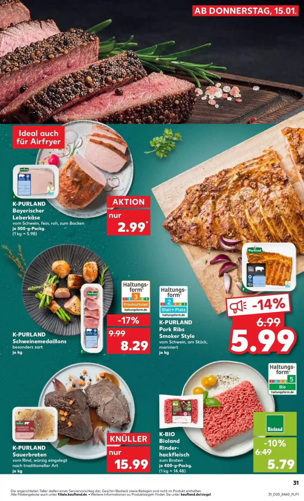 Kaufland Prospekt (ab 18.01.2026) zum Blättern - Seite 31