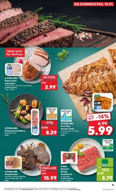 Kaufland Prospekt (ab 18.01.2026) zum Blättern - Seite 31