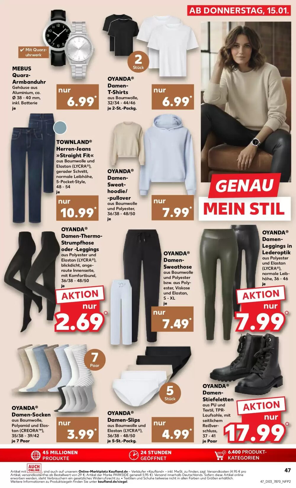 Kaufland Prospekt (ab 18.01.2026) zum Blättern - Seite 47