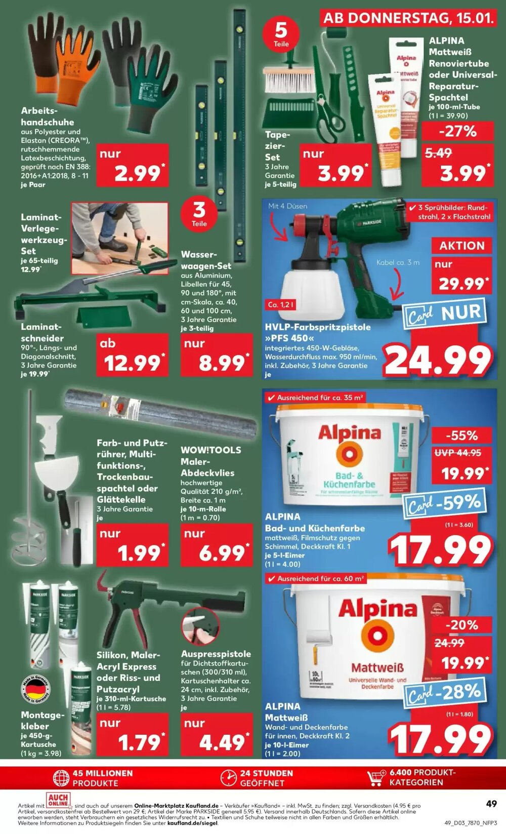 Kaufland Prospekt (ab 18.01.2026) zum Blättern - Seite 49