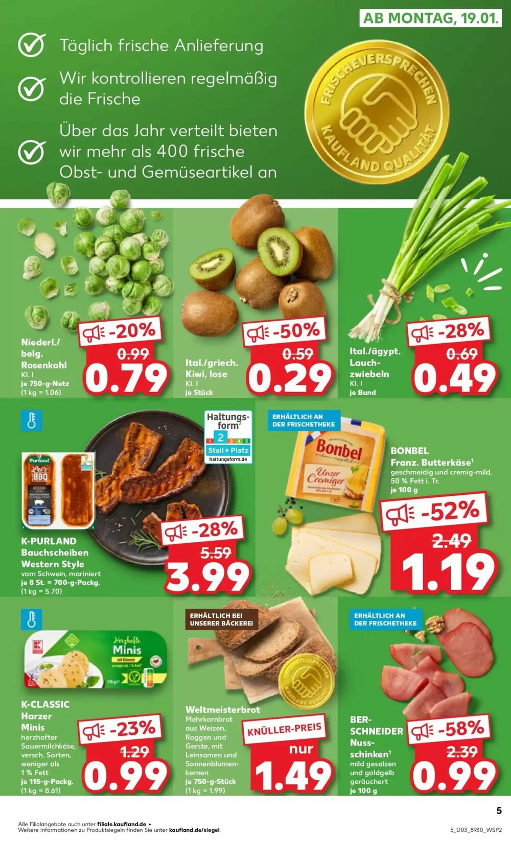 Kaufland Prospekt (ab 18.01.2026) zum Blättern - Seite 5