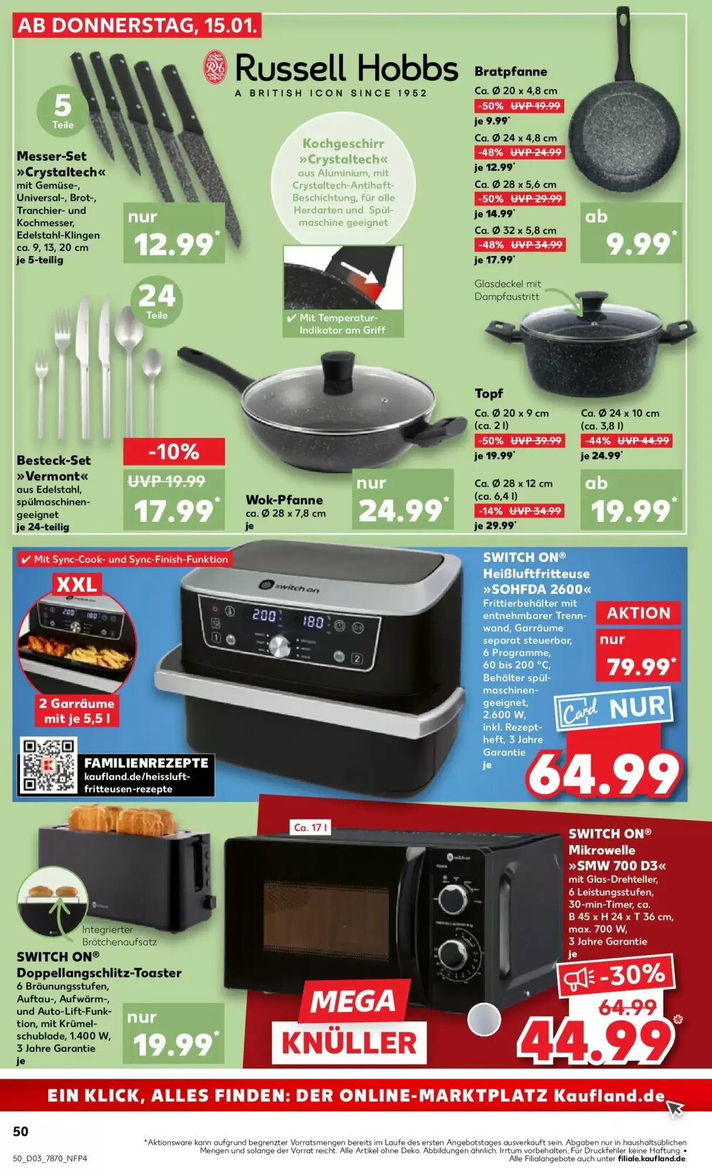 Kaufland Prospekt (ab 18.01.2026) zum Blättern - Seite 50