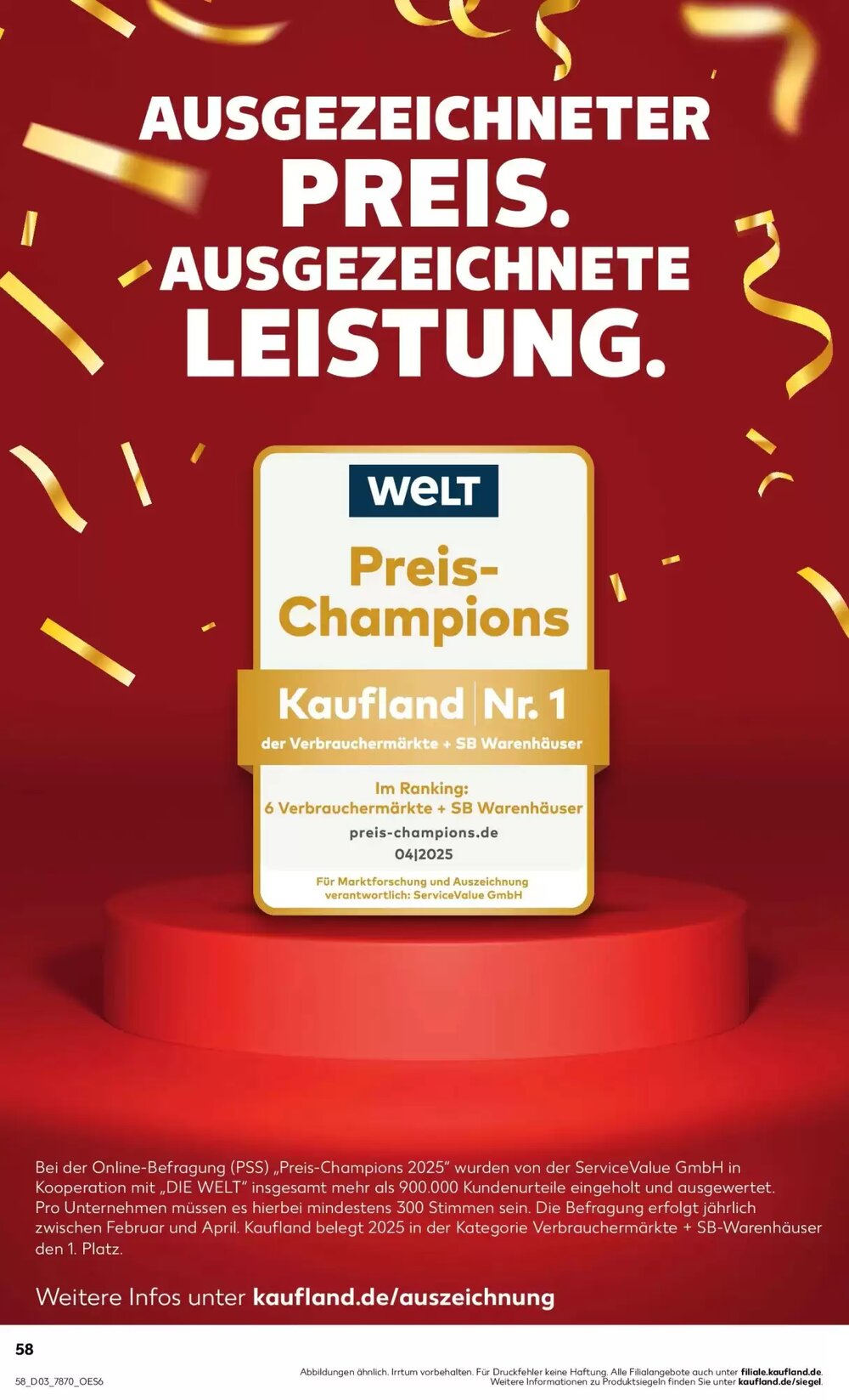 Kaufland Prospekt (ab 18.01.2026) zum Blättern - Seite 58