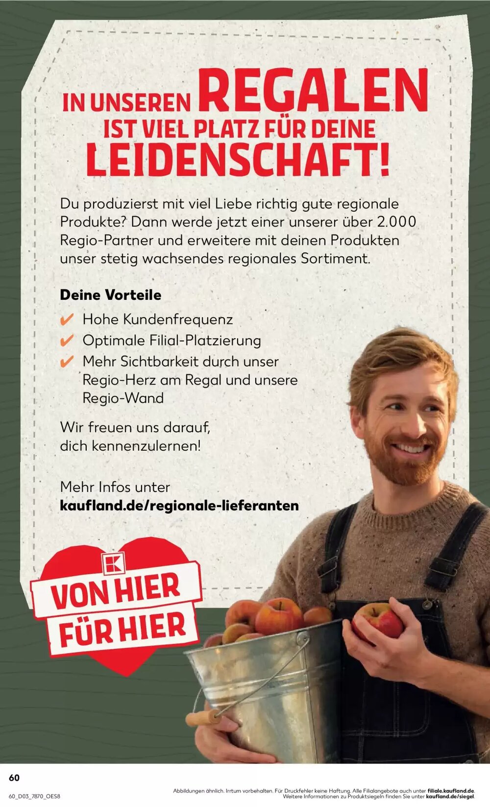 Kaufland Prospekt (ab 18.01.2026) zum Blättern - Seite 60