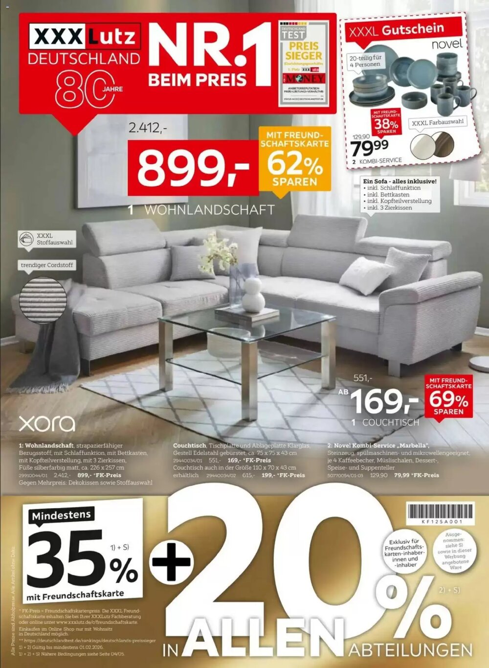 XXXLutz Prospekt (ab 18.01.2026) zum Blättern - Seite 1