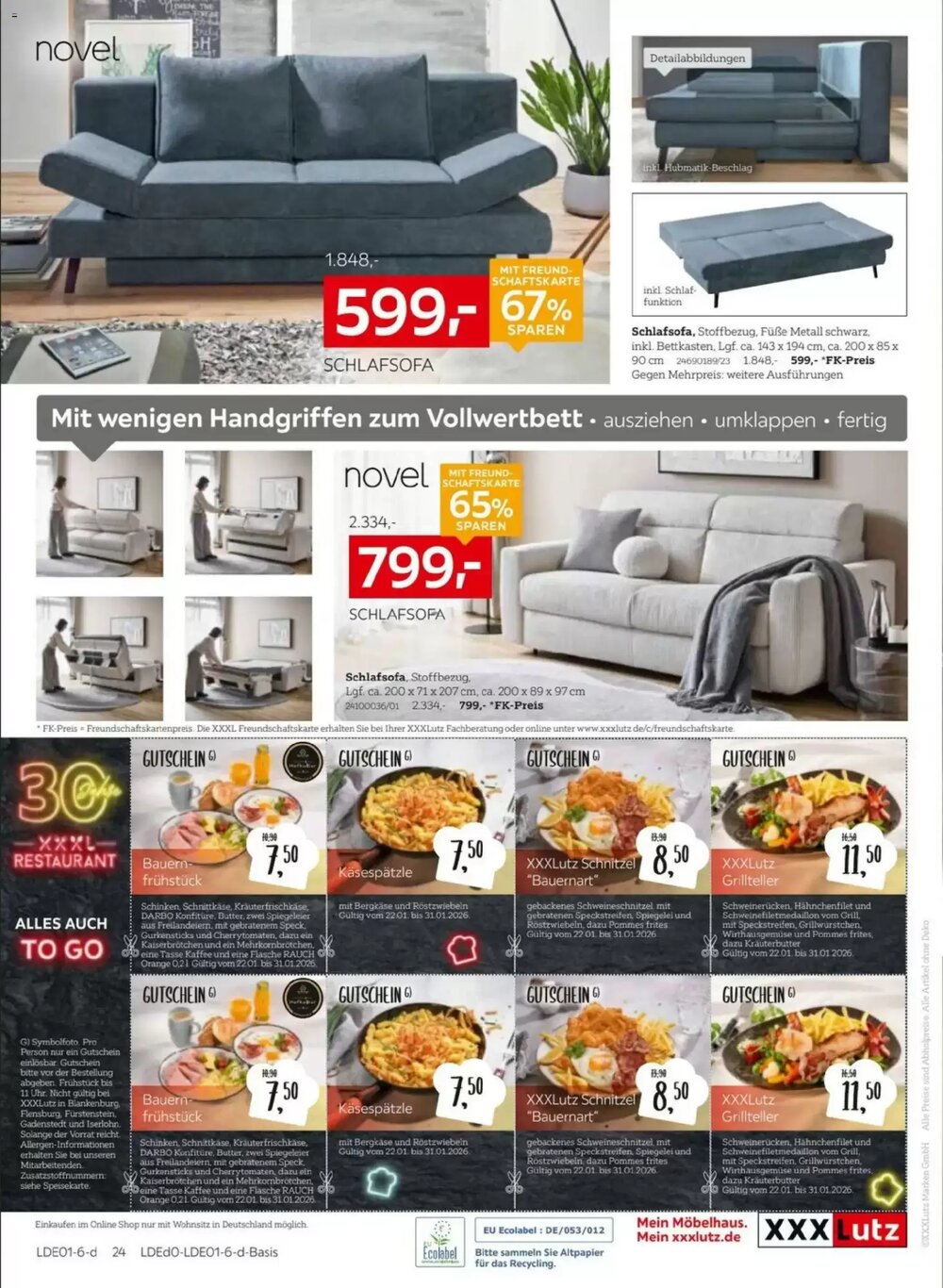 XXXLutz Prospekt (ab 18.01.2026) zum Blättern - Seite 40
