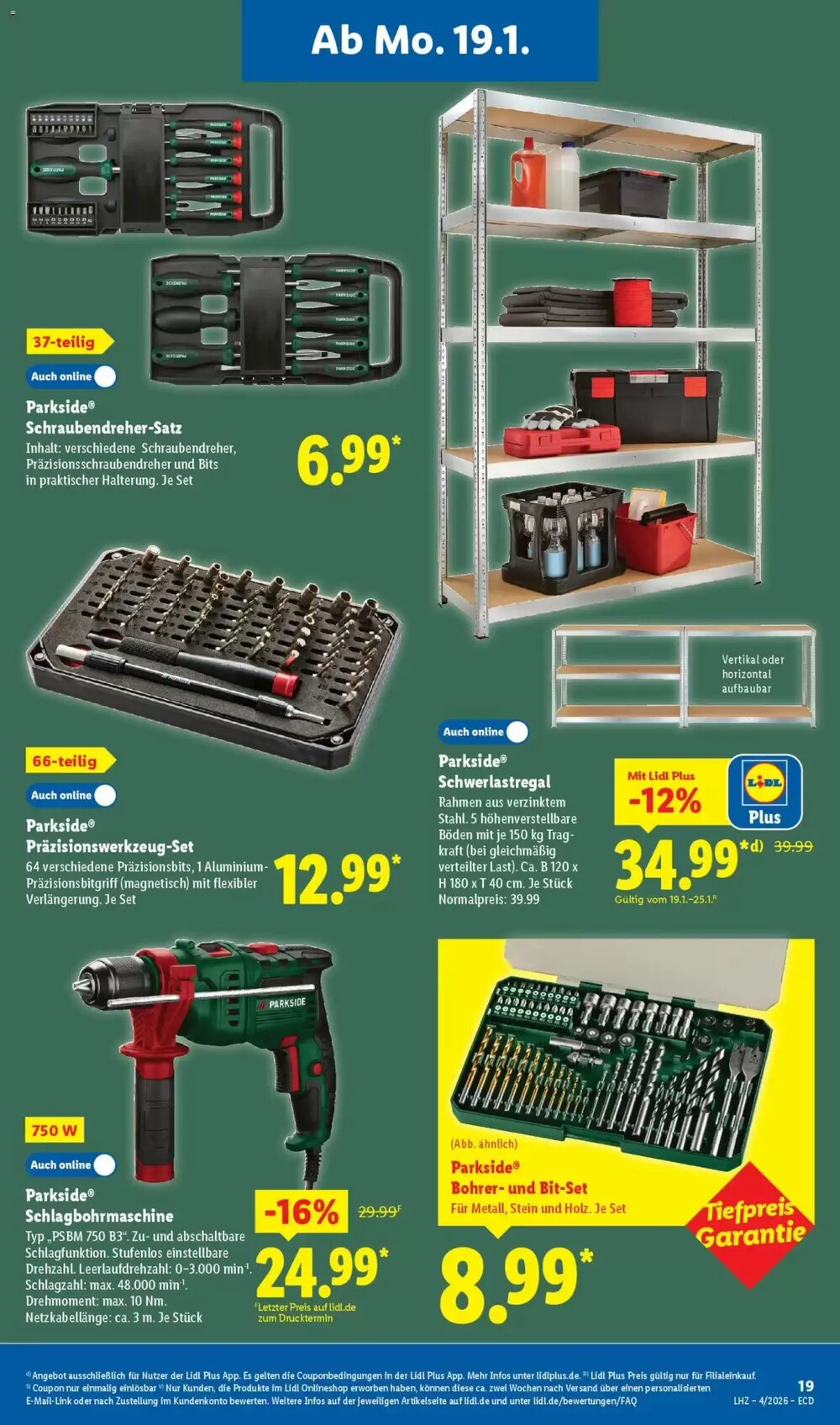 Lidl Prospekt (ab 19.01.2026) zum Blättern - Seite 15