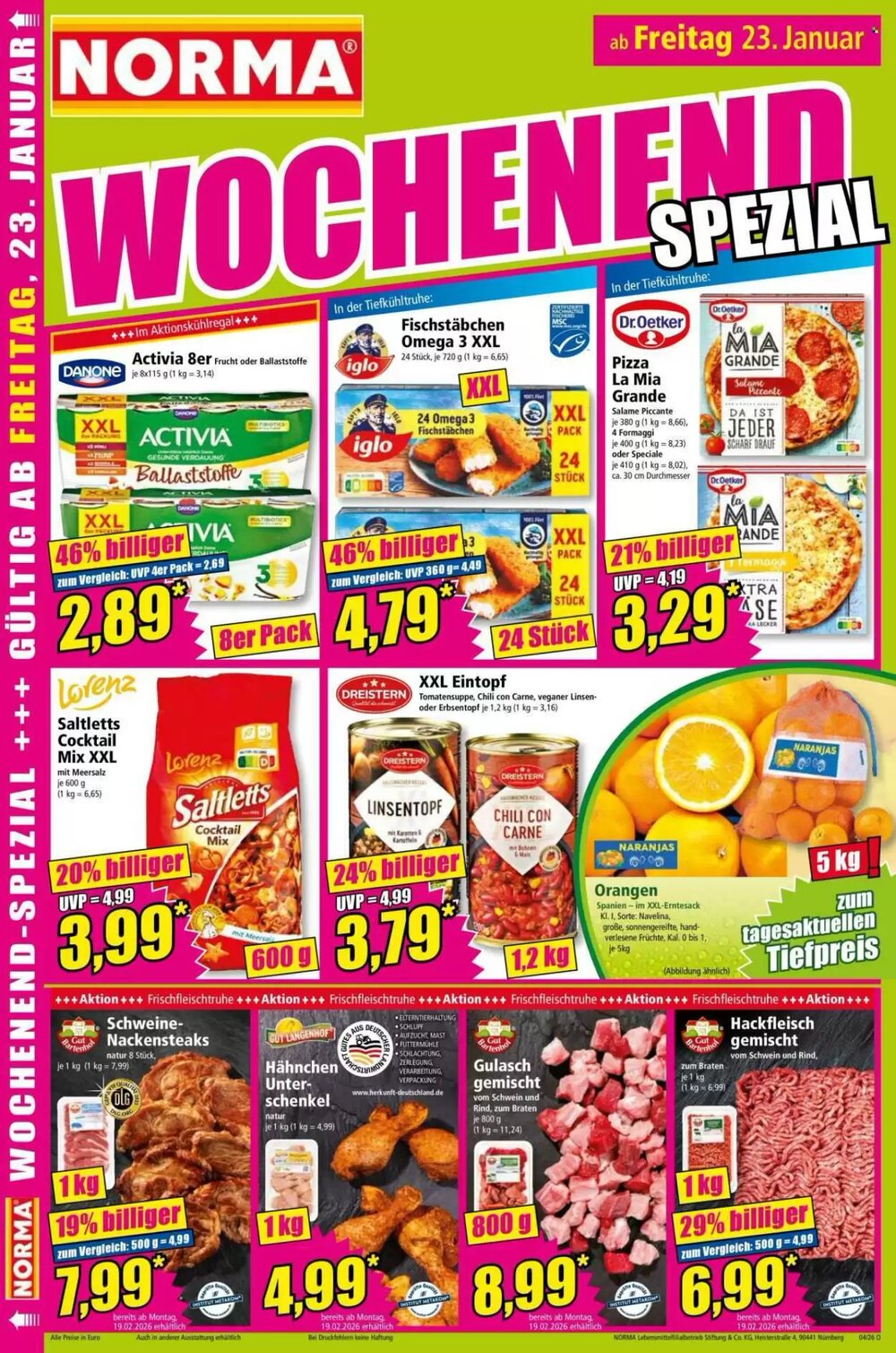 Norma Prospekt (ab 19.01.2026) zum Blättern - Seite 18