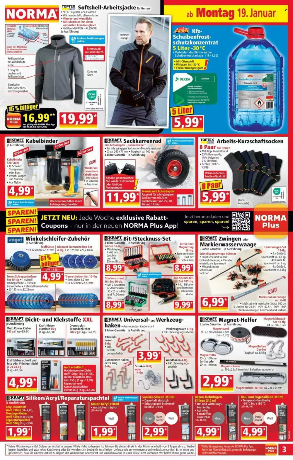 Norma Prospekt (ab 19.01.2026) zum Blättern - Seite 3