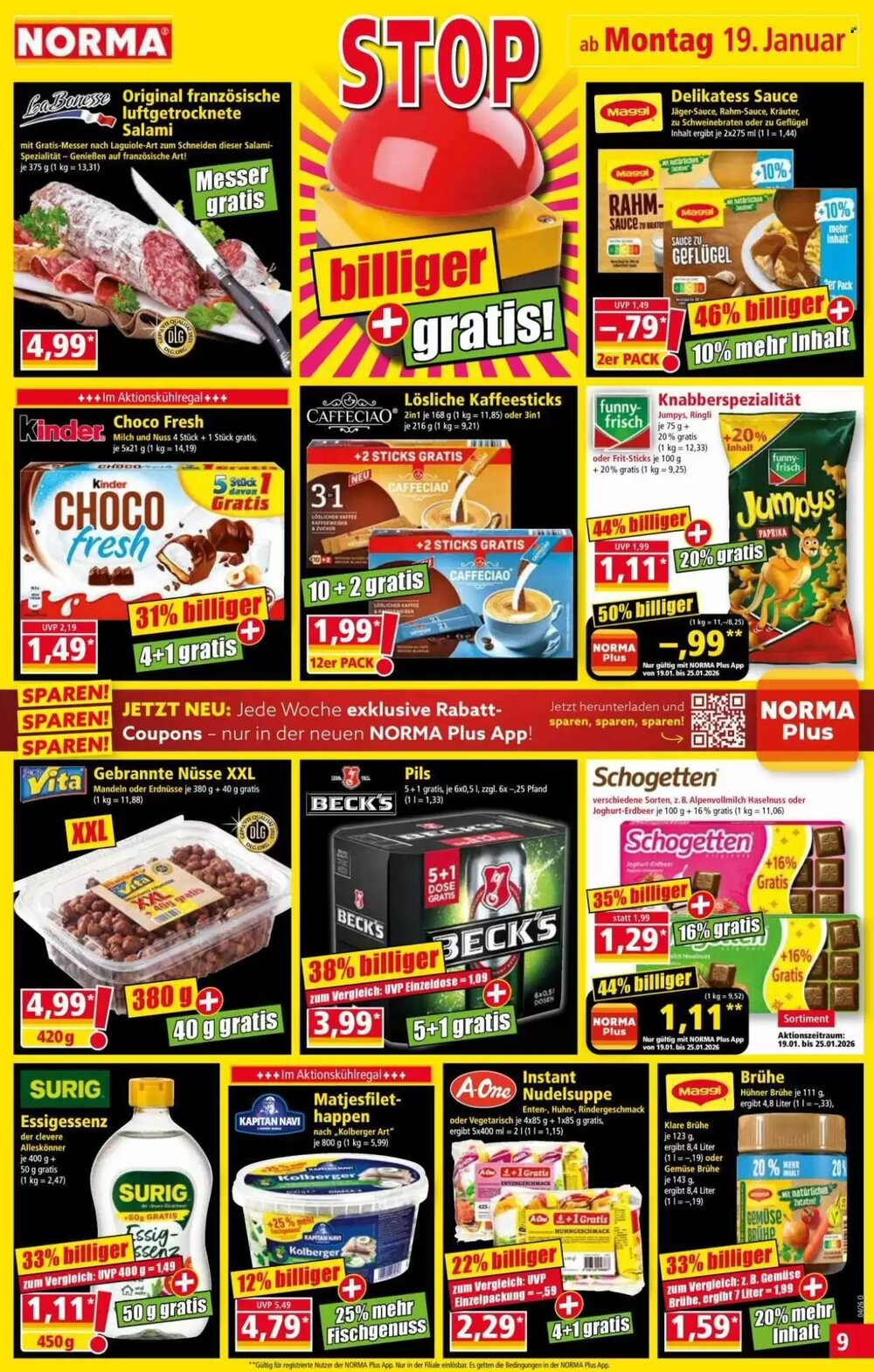 Norma Prospekt (ab 19.01.2026) zum Blättern - Seite 9