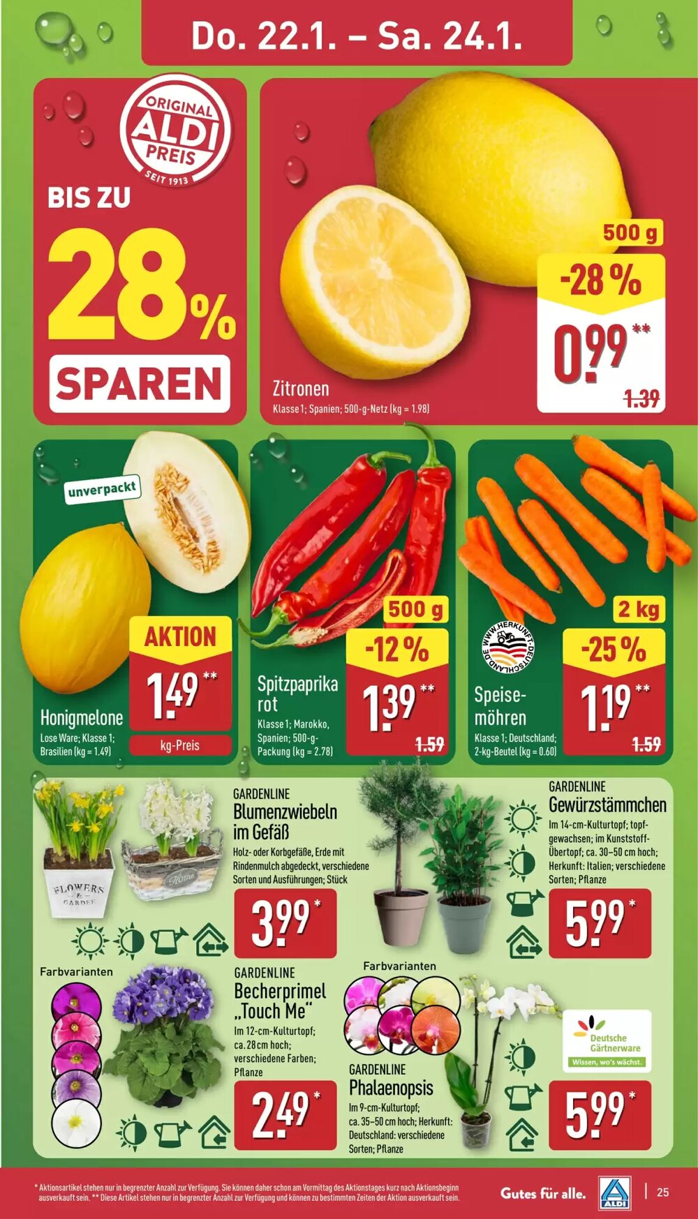 Aldi Nord Prospekt (ab 19.01.2026) zum Blättern - Seite 25