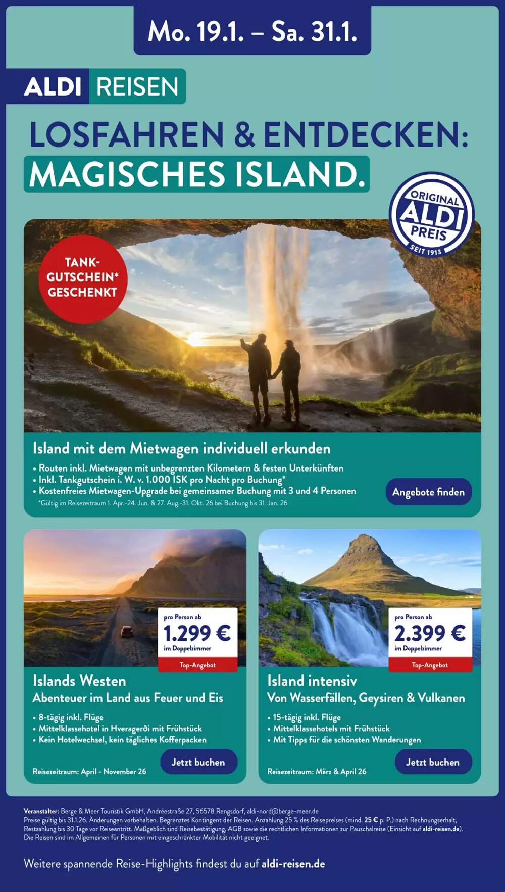 Aldi Nord Prospekt (ab 19.01.2026) zum Blättern - Seite 37