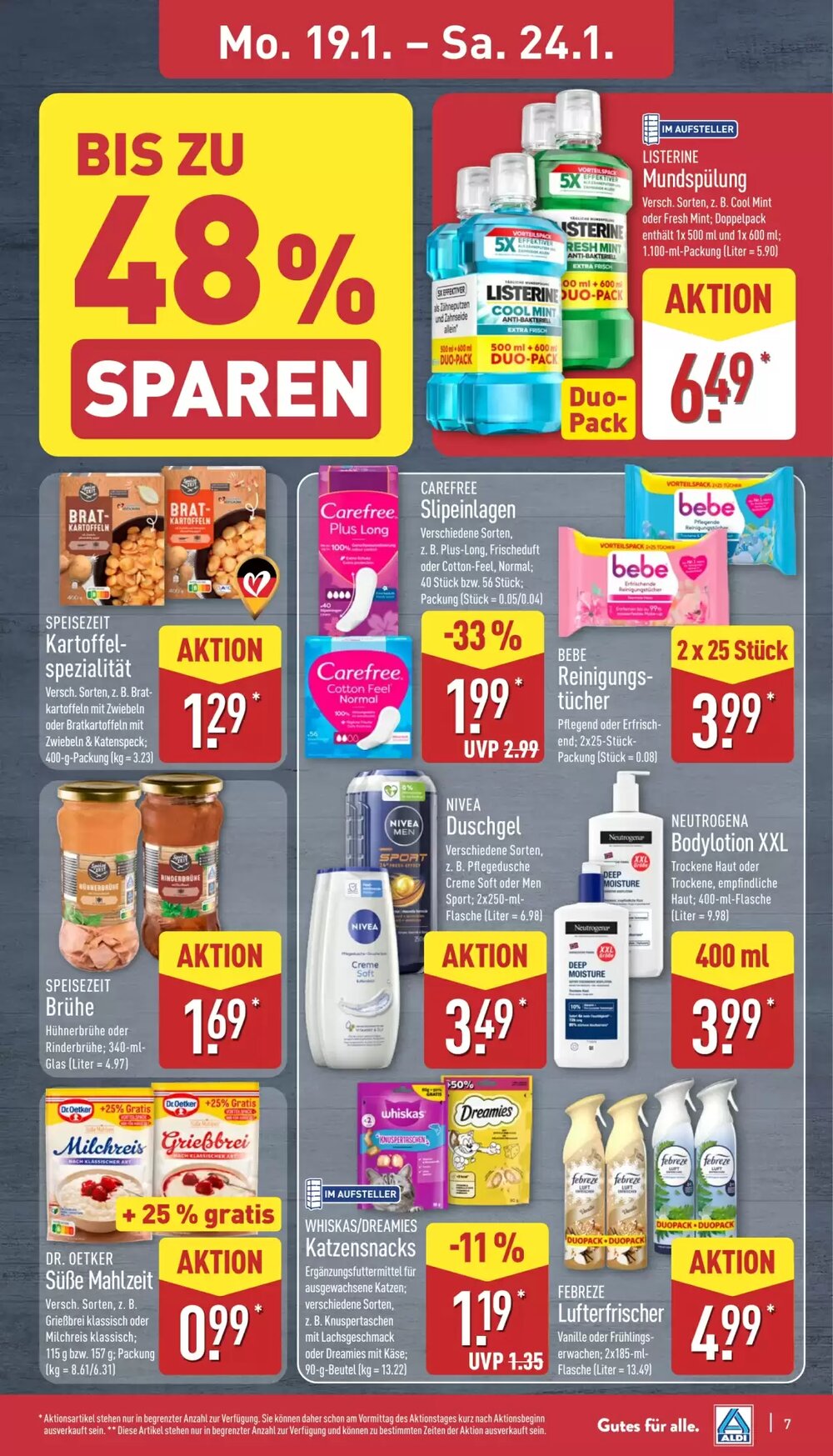Aldi Nord Prospekt (ab 19.01.2026) zum Blättern - Seite 7