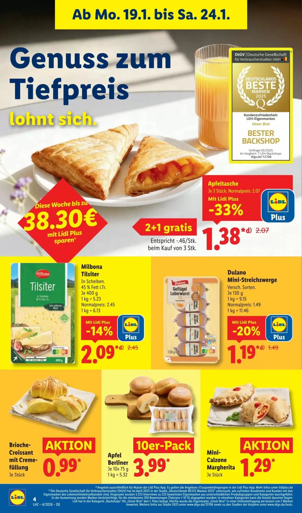 Lidl Prospekt (ab 19.01.2026) zum Blättern - Seite 10