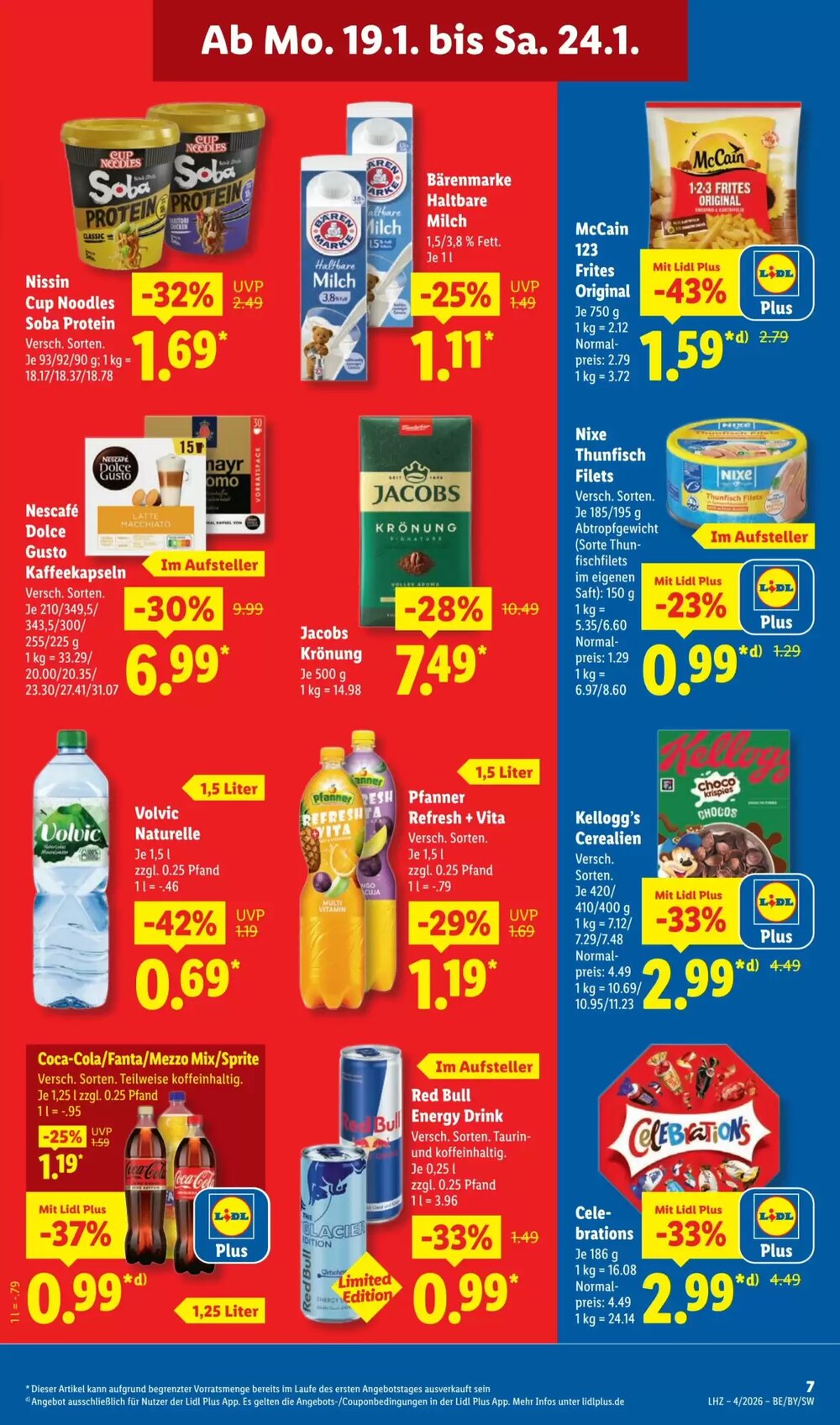 Lidl Prospekt (ab 19.01.2026) zum Blättern - Seite 13