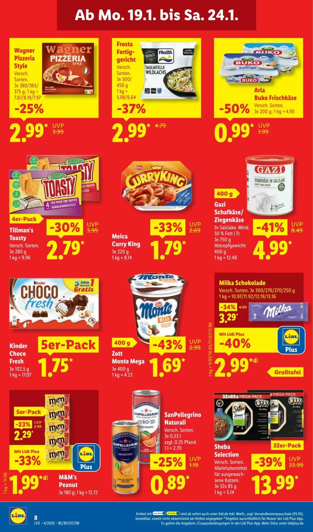 Lidl Prospekt (ab 19.01.2026) zum Blättern - Seite 14