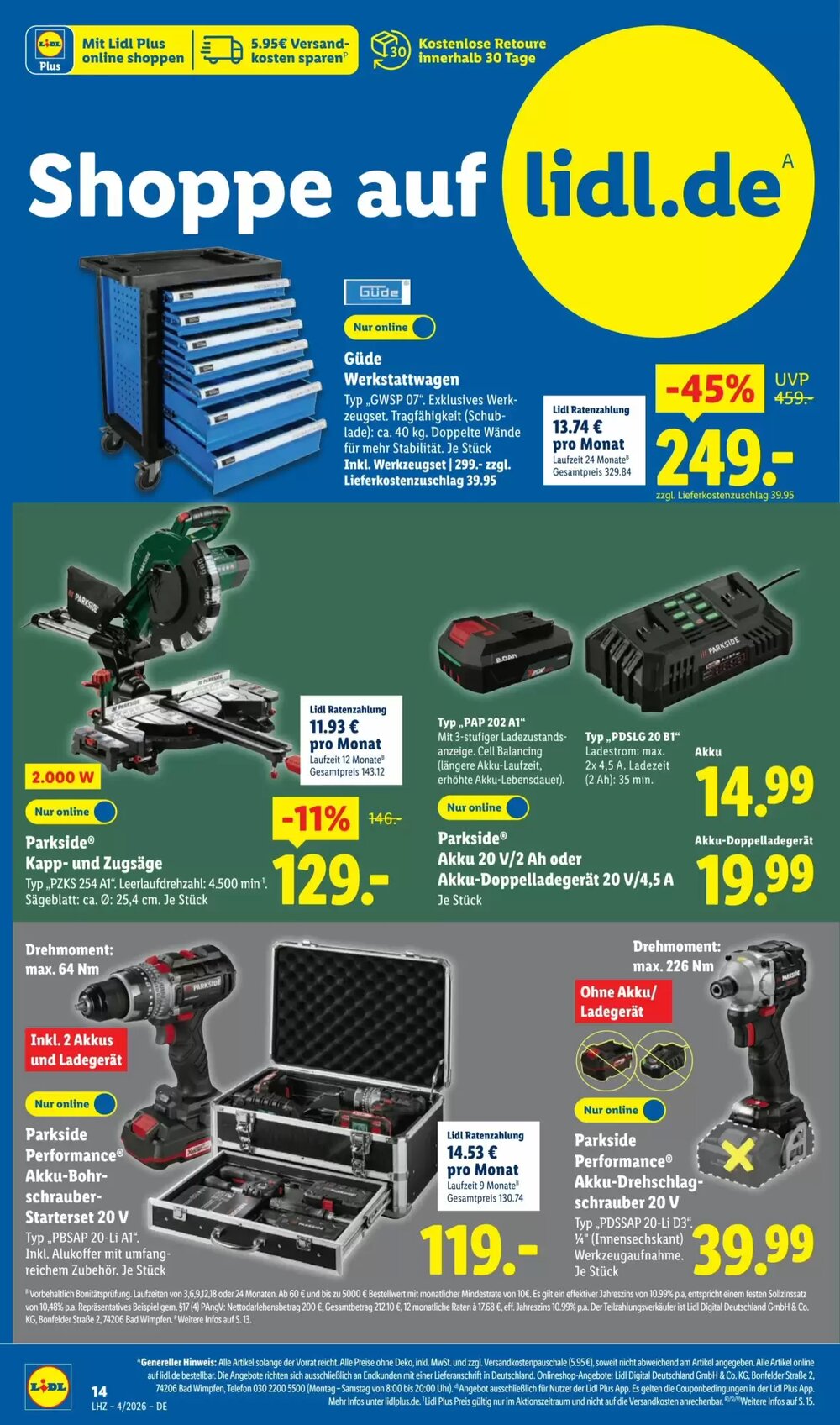 Lidl Prospekt (ab 19.01.2026) zum Blättern - Seite 26