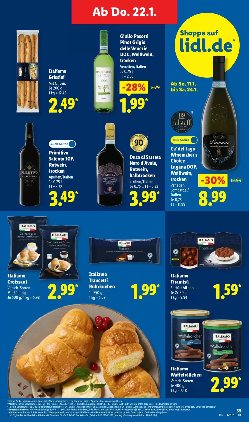 Lidl Prospekt (ab 19.01.2026) zum Blättern - Seite 49