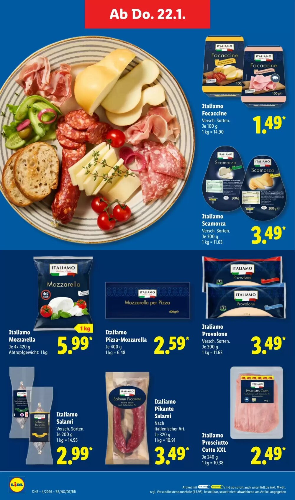 Lidl Prospekt (ab 19.01.2026) zum Blättern - Seite 50