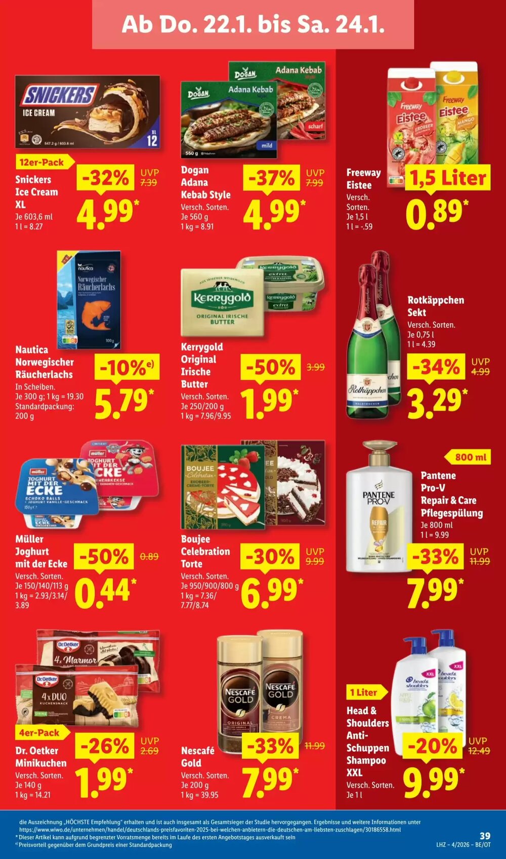 Lidl Prospekt (ab 19.01.2026) zum Blättern - Seite 57